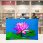 À Accessoires Pochette Lotus Rose