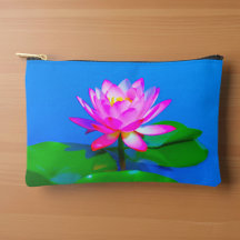 Pochette Lotus Rose
