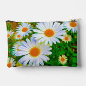 À Accessoires Pochette Marguerites Blanches (Verso)