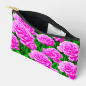À Accessoires Pochette Œillets Roses (Ouvrir)