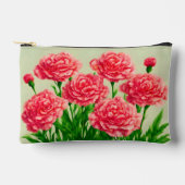 À Accessoires Pochette Œillets Rouges (Recto)