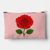 À Accessoires Pochette Rose Rouge (Verso)