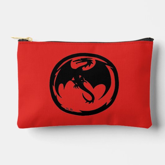 À Accessoires Pochette rouge Black Dragon (Recto)