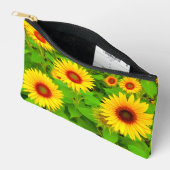 À Accessoires Pochette Tournesols (Ouvrir)