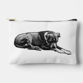 À Accessoires Pochette zip point rétro (Recto)