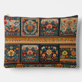 À Accessoires Pochette zippée d'art populaire (Recto)