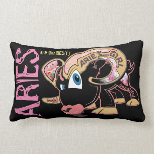 a #ARIES GIRL design by RUDE EYE LAND 1973 Kussen