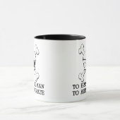 À Arr est la tasse de pirate (Centre)