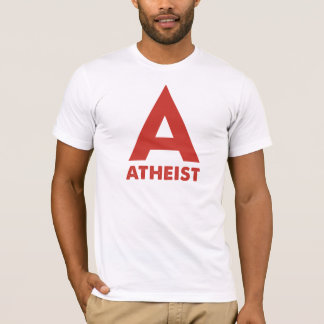 A: ATHEIST T-SHIRT