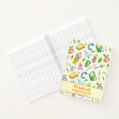 A B C Schoolschool Waterverf Notitieboek (Binnen)