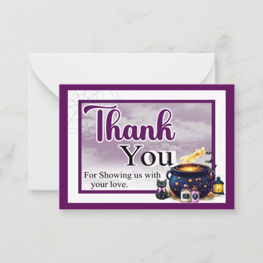 A Baby's Brewing Notitiekaartje (Voorkant)