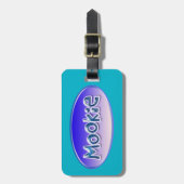 À Bagage Alias étiquette de sac de MOOKIE (Devant Vertical)
