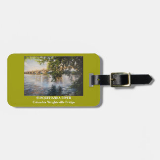 À Bagage Bourse de Susquehanna RiverLuggage ou étiquette de