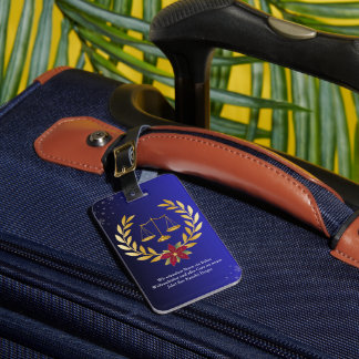 À Bagage Cadeau d'avocat étiquette de valise pour Noël