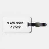 À Bagage Ce n'était pas une phase Emo Hérisson étiquette de (Dos horizontal)