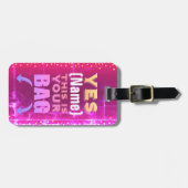 À Bagage C'est votre étiquette de sac (Devant horizontal)