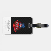 À Bagage Coccinelle | Étiquette de la puissance de création (Dos horizontal)