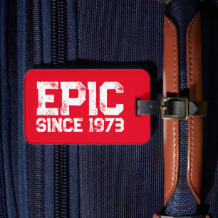 À Bagage EPIC étiquette de bagages de voyage pour sacs et v