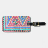 À Bagage Étiquette Arabe tribale de sac de voyage de porte (Devant horizontal)