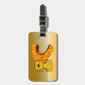 À Bagage Étiquette C-Cat (Devant Vertical)