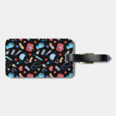 À Bagage Étiquette cadeau de l'infirmière de voyage personn (Dos horizontal)