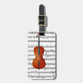 À Bagage Étiquette Cello & Me_Luggage (Devant Vertical)