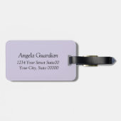 À Bagage Étiquette d'ange gardien (Dos horizontal)