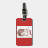 À Bagage Étiquette de bagage. Steward (hôtesse de l'air) (Devant Vertical)