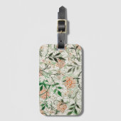 À Bagage Étiquette de bagage: WILLIAM MORRIS : JASMINE (Devant Vertical)