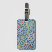 À Bagage Étiquette de bagage: WILLIAM MORRIS : POMEGRANATE (Devant Vertical)