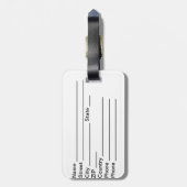 À Bagage Étiquette de bagages Allemagne (Dos Vertical)