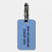 À Bagage Étiquette de bagages Camino (Dos Vertical)