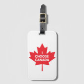 À Bagage Étiquette de bagages Canada (Devant Vertical)