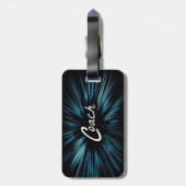 À Bagage Étiquette de bagages de l'entraîneur étoile (Dos Vertical)