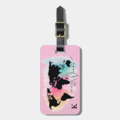 À Bagage Étiquette de bagages de voyage (Devant Vertical)