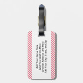 À Bagage Étiquette de bagages d'une infirmière (Dos Vertical)