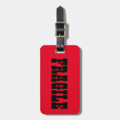 À Bagage étiquette de bagages élégante (Devant Vertical)