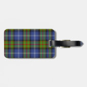 À Bagage Étiquette de bagages estes Tartan (Dos horizontal)