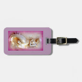 À Bagage étiquette de bagages lavender mermaid (Devant horizontal)