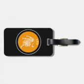 À Bagage Étiquette de bagages Leo (Dos horizontal)