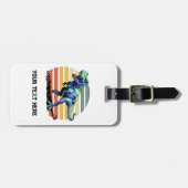 À Bagage Étiquette de bagages T-Rex (Devant horizontal)