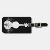 À Bagage Étiquette de Cadeau-Coque de violon (Devant horizontal)