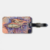 À Bagage Étiquette de jeu Spike and Curly (Dos horizontal)