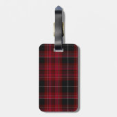 À Bagage Étiquette de la Fierté du Pays de Galles Tartan (Dos Vertical)