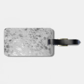 À Bagage Étiquette de la veste d'argent pour imprimer des b (Dos horizontal)