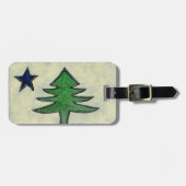 À Bagage Étiquette de l'état du Maine (Devant horizontal)