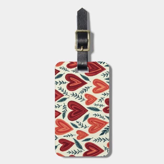 À Bagage étiquette de nom de sac (Devant Vertical)