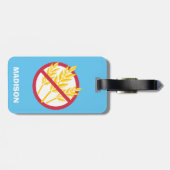 À Bagage Étiquette de sac de médecine de bourdon libre de (Dos horizontal)