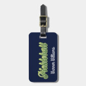 À Bagage Étiquette de sac de vitesse de Pickleball (Devant Vertical)