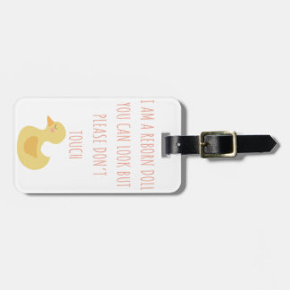 À Bagage Étiquette de siège de voiture de poupée renaissant